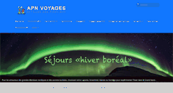 Desktop Screenshot of apnvoyages.ch